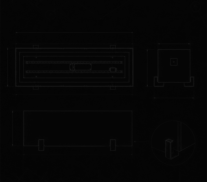 Architectural construction blueprint